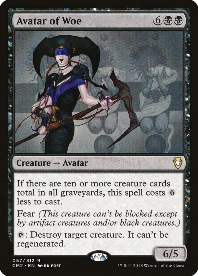Avatar of Woe [Commander Anthology Volume II] | Black Swamp Games