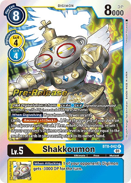 Shakkoumon [BT8-042] [New Awakening Pre-Release Cards] | Black Swamp Games