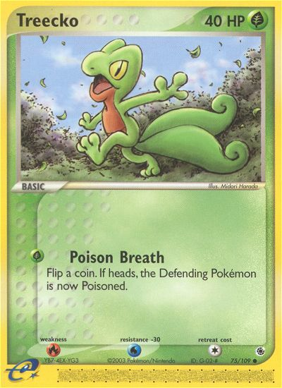 Treecko (75/109) [EX: Ruby & Sapphire] | Black Swamp Games