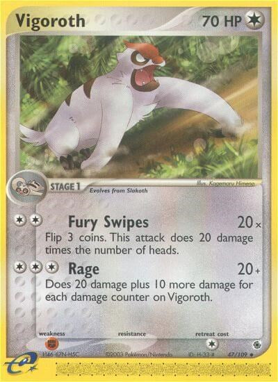 Vigoroth (47/109) [EX: Ruby & Sapphire] | Black Swamp Games