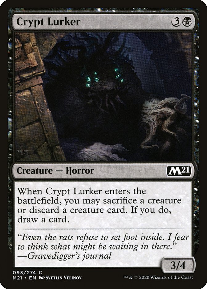 Crypt Lurker [Core Set 2021] | Black Swamp Games
