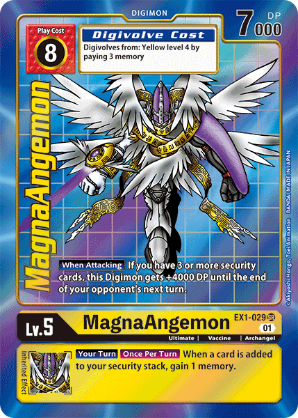 MagnaAngemon [EX1-029] (Alternate Art) [Classic Collection] | Black Swamp Games