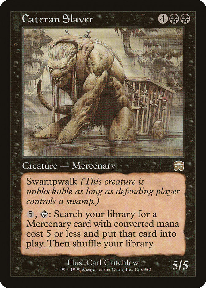 Cateran Slaver [Mercadian Masques] | Black Swamp Games