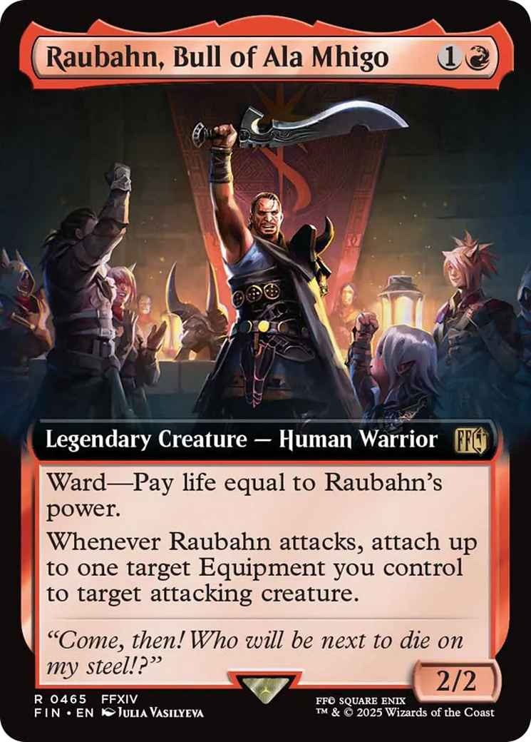 Raubahn, Bull of Ala Mhigo (Extended Art) [FINAL FANTASY] | Black Swamp Games
