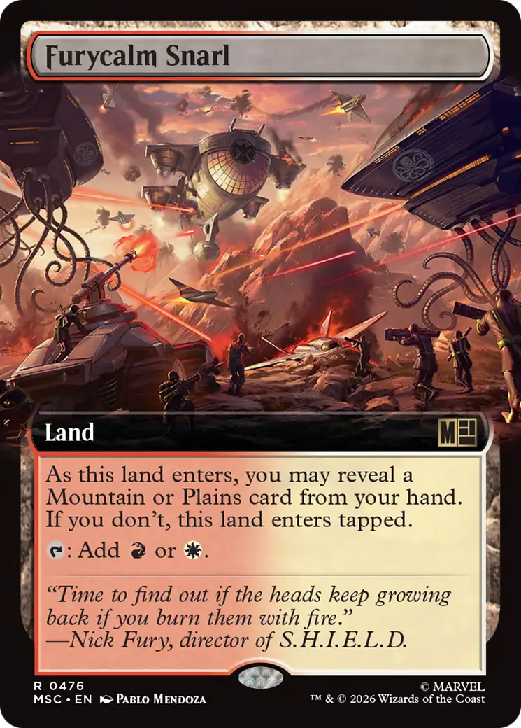 Furycalm Snarl (Extended Art) [Marvel Super Heroes Commander] | Black Swamp Games