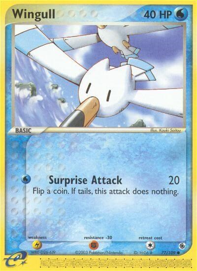Wingull (77/109) [EX: Ruby & Sapphire] | Black Swamp Games