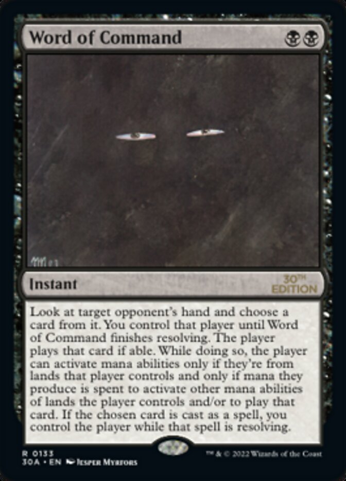 Word of Command [30th Anniversary Edition] | Black Swamp Games