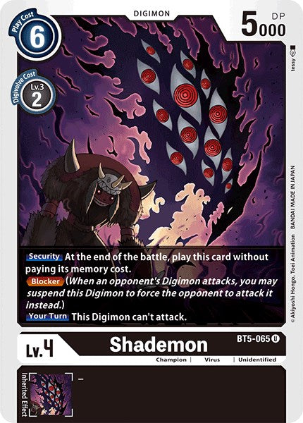 Shademon [BT5-065] [Battle of Omni] | Black Swamp Games