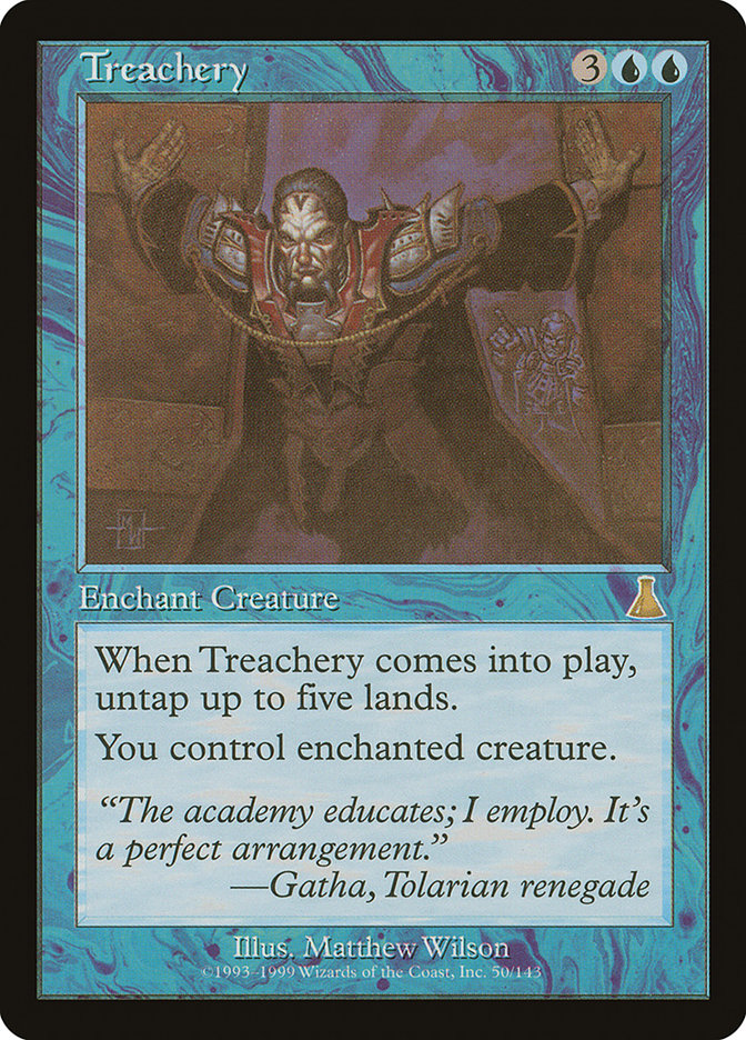 Treachery [Urza's Destiny] | Black Swamp Games