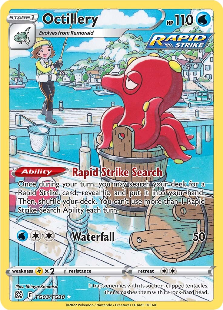 Octillery (TG03/TG30) [Sword & Shield: Brilliant Stars] | Black Swamp Games