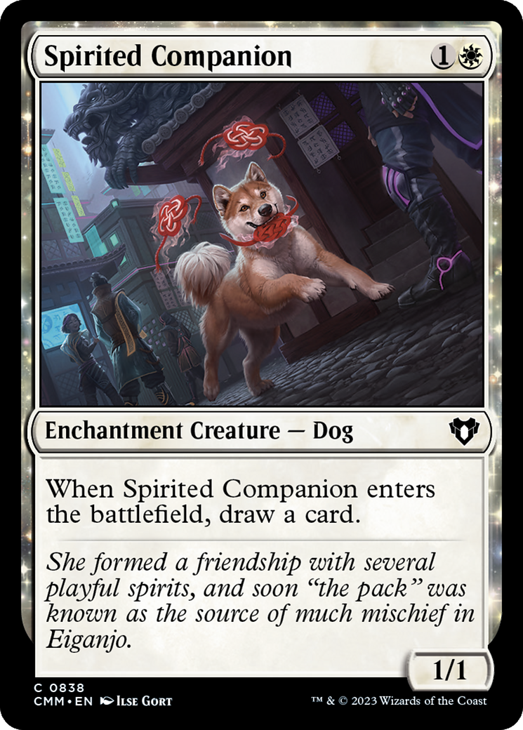 Spirited Companion [Commander Masters] | Black Swamp Games