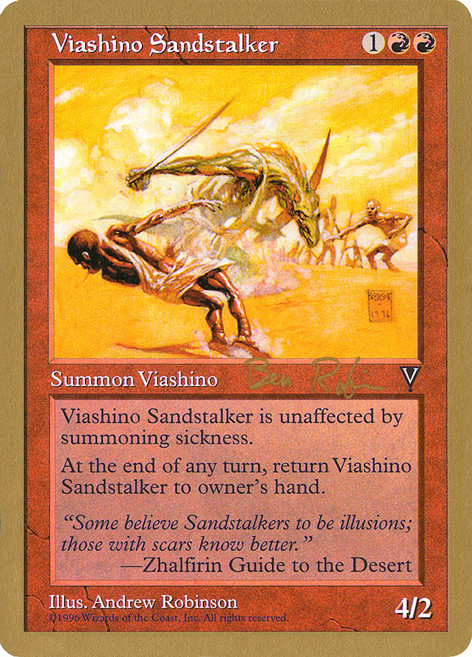 Viashino Sandstalker (Ben Rubin) [World Championship Decks 1998] | Black Swamp Games