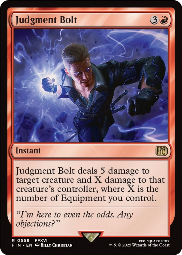 Judgment Bolt [FINAL FANTASY] | Black Swamp Games