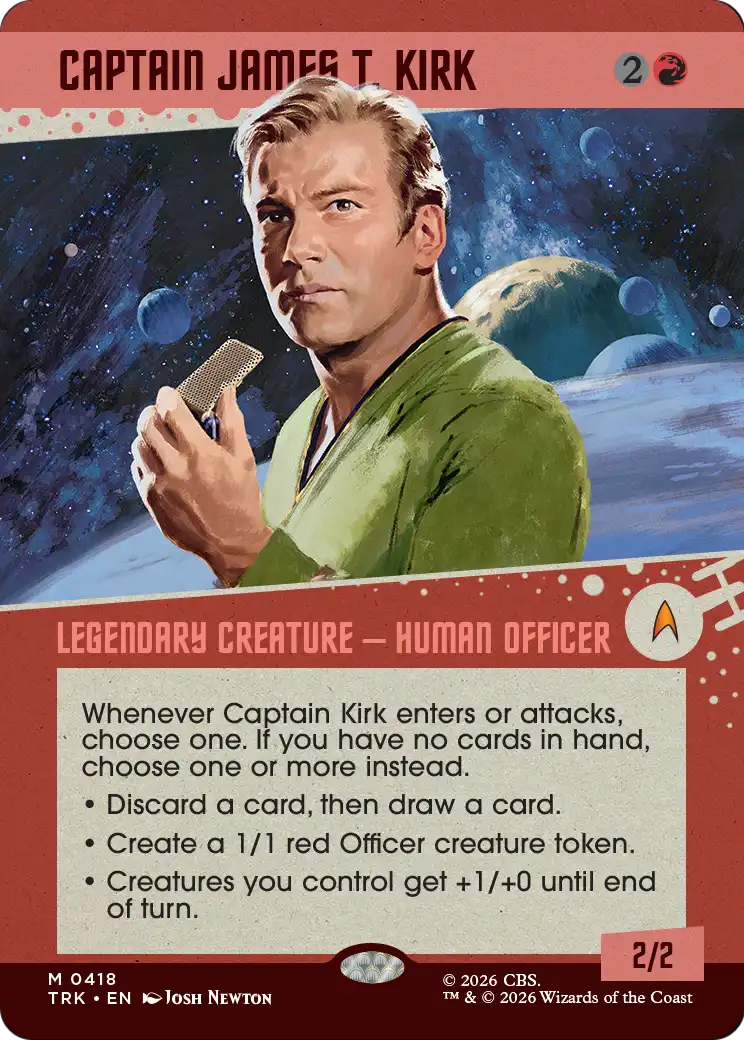 Captain James T. Kirk (Showcase) [Star Trek] | Black Swamp Games