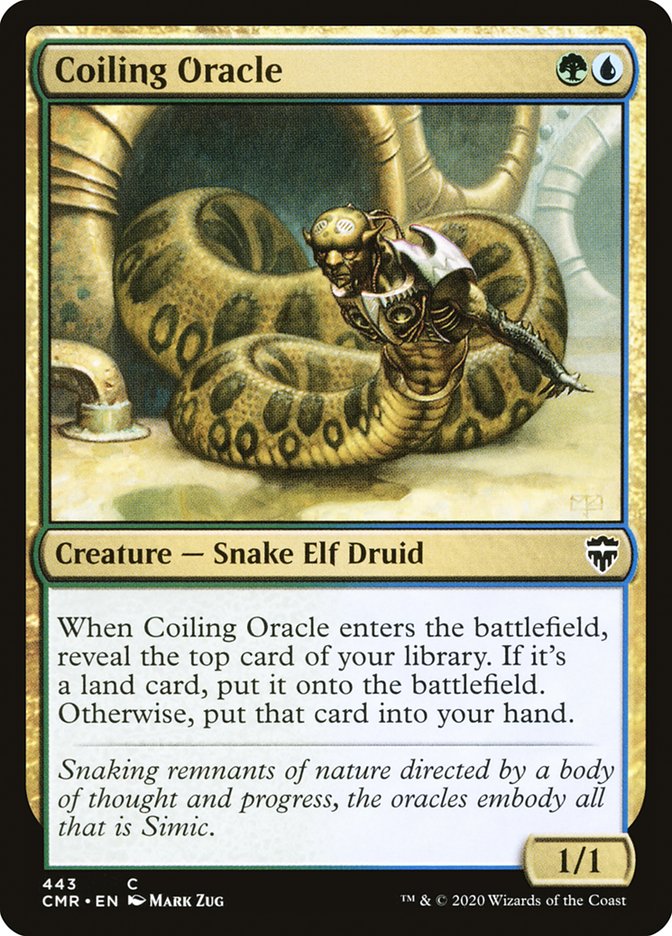 Coiling Oracle [Commander Legends] | Black Swamp Games