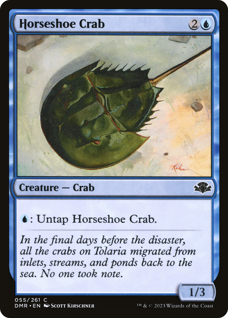Horseshoe Crab [Dominaria Remastered] | Black Swamp Games