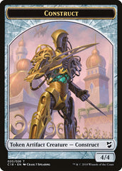 Myr (007) // Construct (020) Double-Sided Token [Commander 2018 Tokens] | Black Swamp Games
