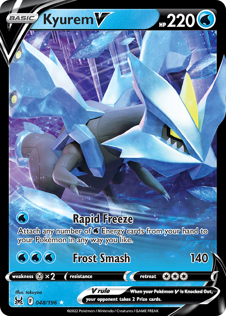 Kyurem V (048/196) (Jumbo Card) [Sword & Shield: Lost Origin] | Black Swamp Games