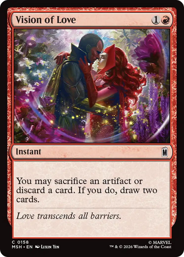 Vision of Love [Marvel Super Heroes] | Black Swamp Games