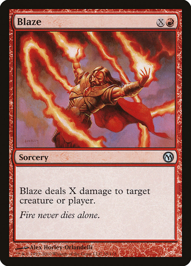 Blaze [Duels of the Planeswalkers] | Black Swamp Games