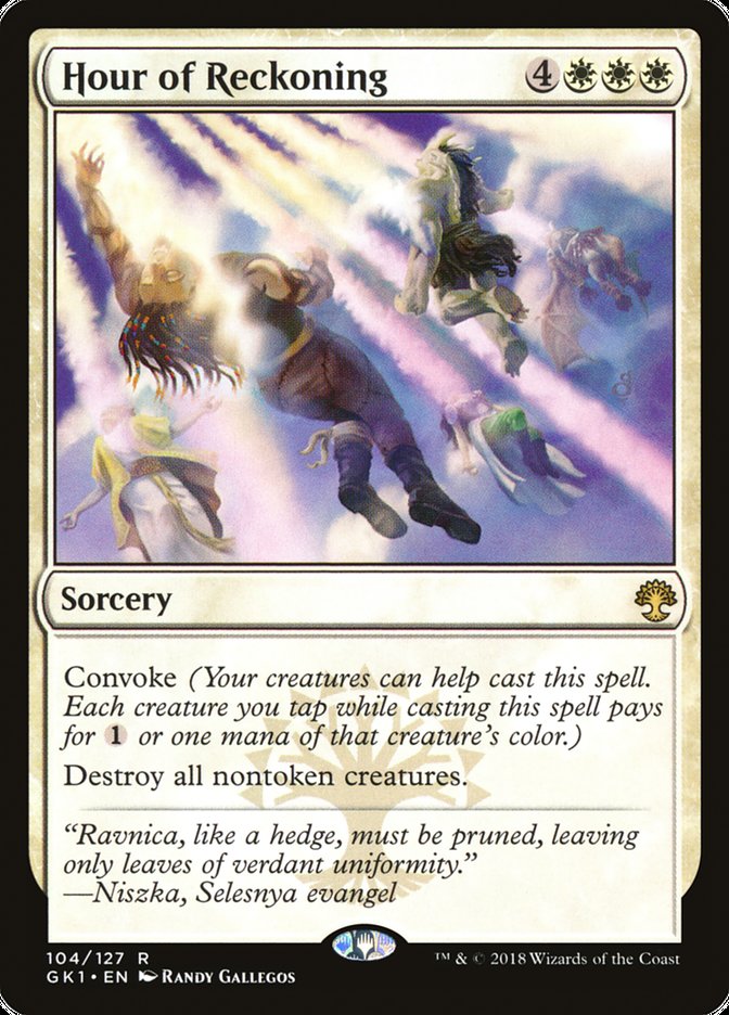 Hour of Reckoning [Guilds of Ravnica Guild Kit] | Black Swamp Games