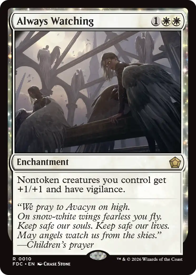 Always Watching [Foundations Commander] | Black Swamp Games