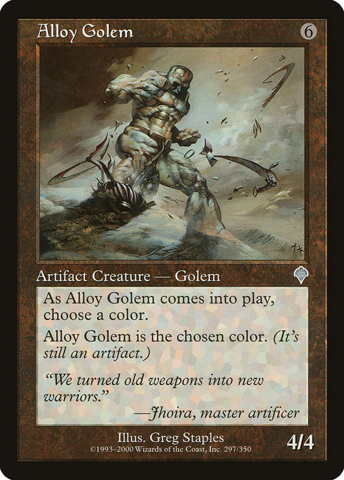 Alloy Golem [Invasion] | Black Swamp Games