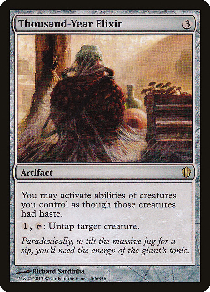 Thousand-Year Elixir [Commander 2013] | Black Swamp Games