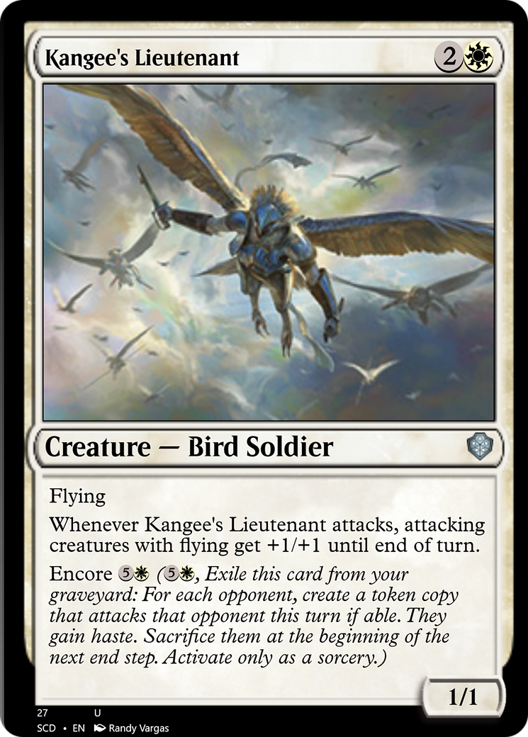 Kangee's Lieutenant [Starter Commander Decks] | Black Swamp Games