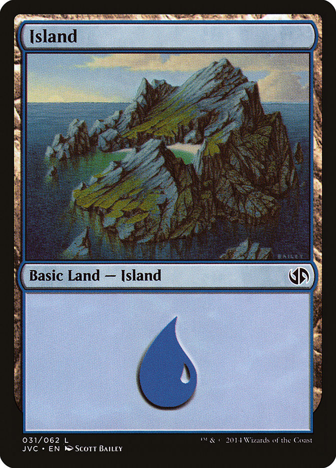 Island (31) [Duel Decks Anthology] | Black Swamp Games