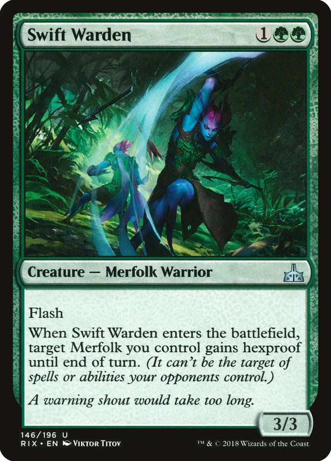 Swift Warden [Rivals of Ixalan] | Black Swamp Games