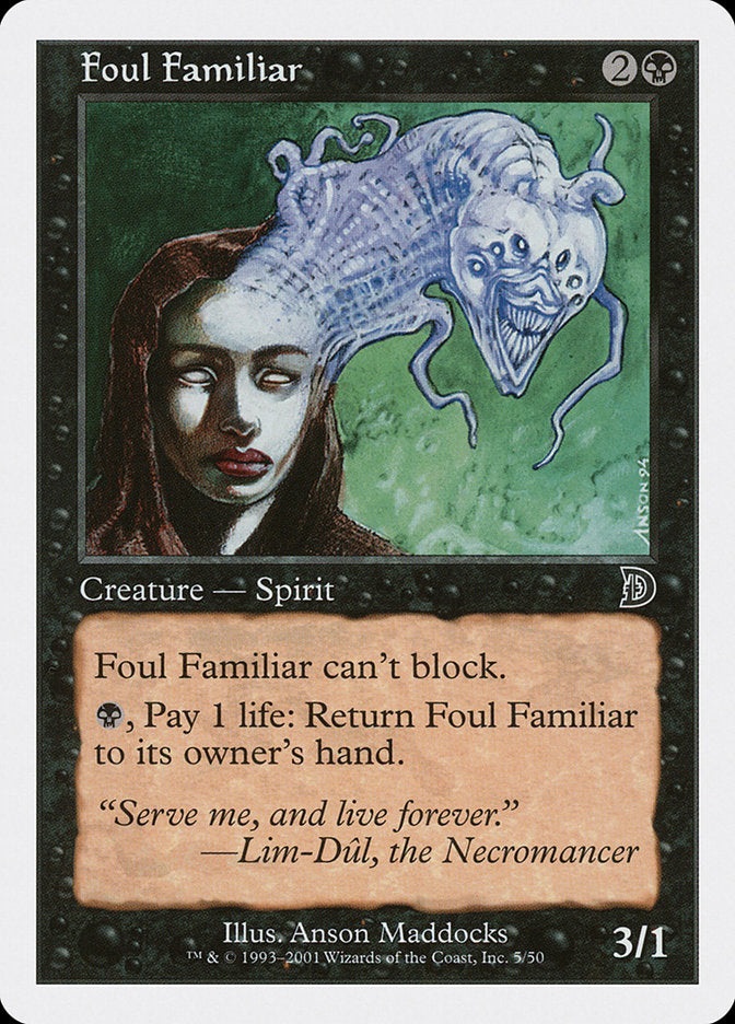 Foul Familiar [Deckmasters] | Black Swamp Games