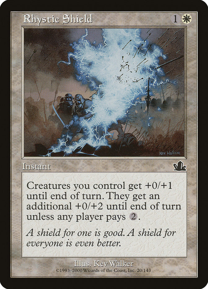 Rhystic Shield [Prophecy] | Black Swamp Games