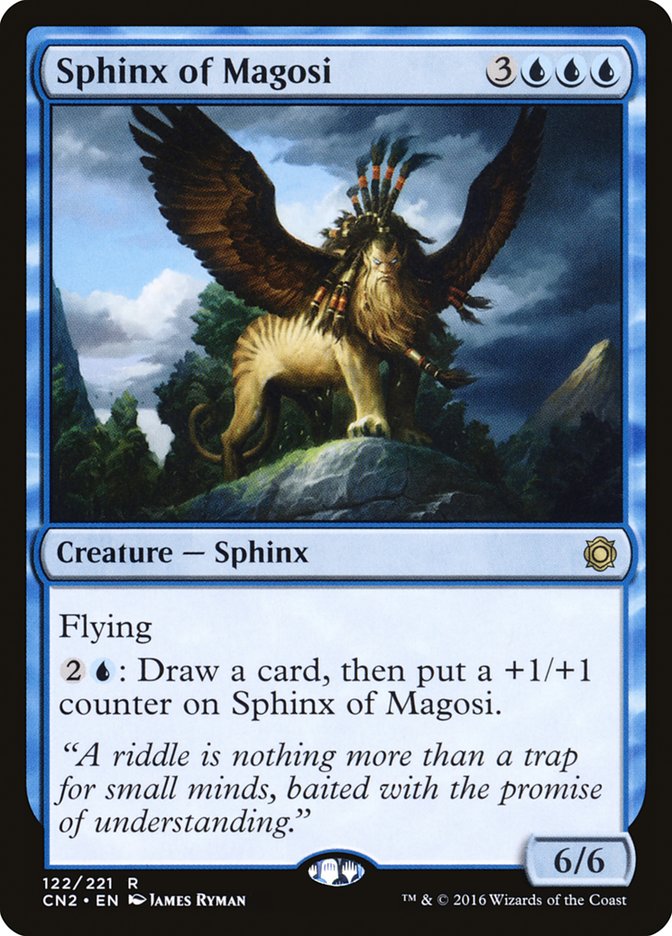 Sphinx of Magosi [Conspiracy: Take the Crown] | Black Swamp Games