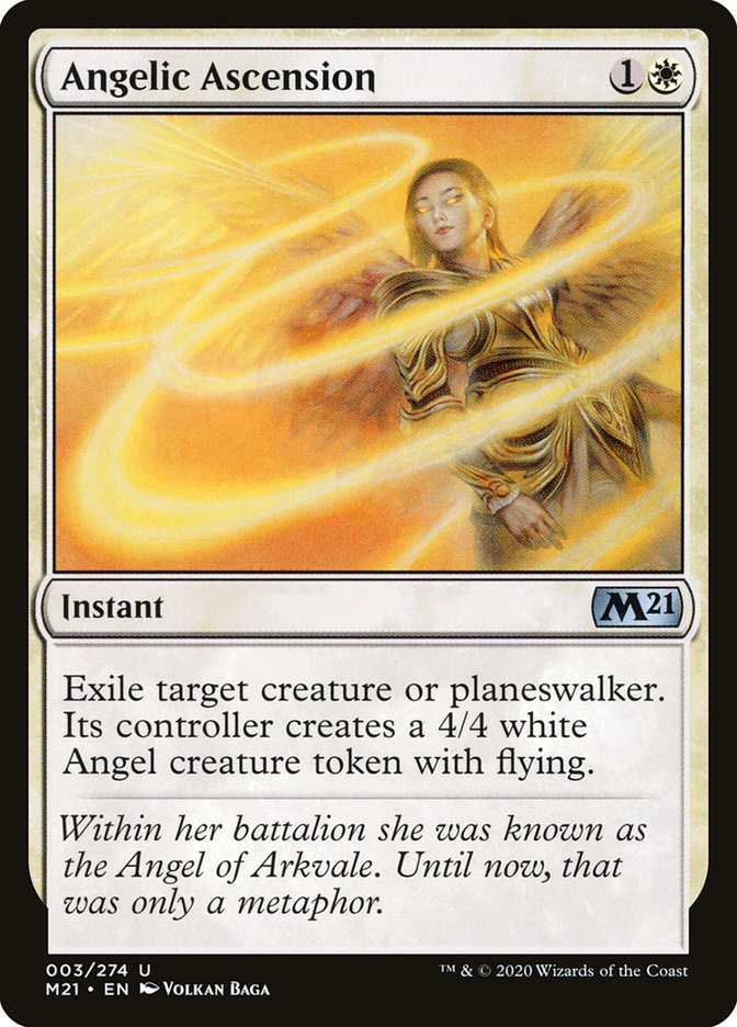 Angelic Ascension [Core Set 2021] | Black Swamp Games