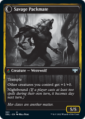 Child of the Pack // Savage Packmate [Innistrad: Double Feature] | Black Swamp Games
