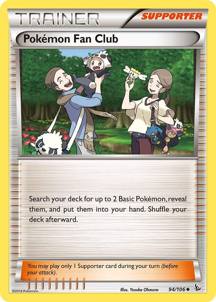 Pokemon Fan Club (94/106) [XY: Flashfire] | Black Swamp Games