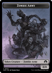 Zombie Army // Energy Reserve Double-Sided Token [Modern Horizons 3 Tokens] | Black Swamp Games