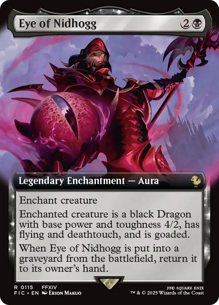 Eye of Nidhogg (Extended Art) [FINAL FANTASY Commander] | Black Swamp Games