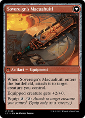 Idol of the Deep King // Sovereign's Macuahuitl [The Lost Caverns of Ixalan] | Black Swamp Games