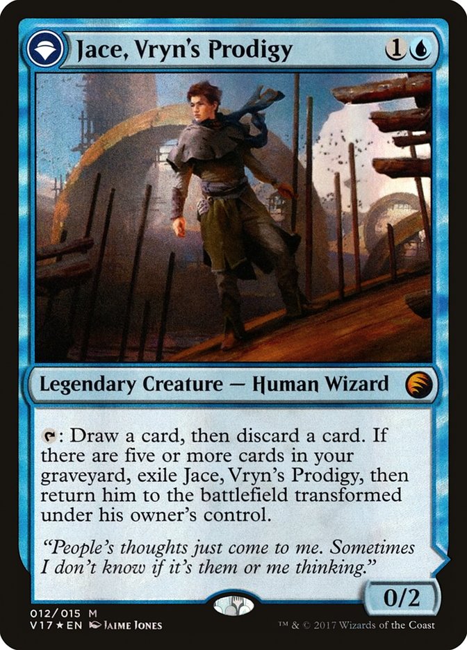 Jace, Vryn's Prodigy // Jace, Telepath Unbound [From the Vault: Transform] | Black Swamp Games