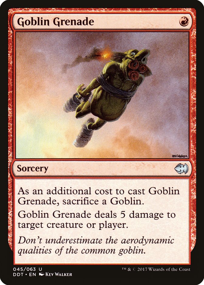 Goblin Grenade [Duel Decks: Merfolk vs. Goblins] | Black Swamp Games