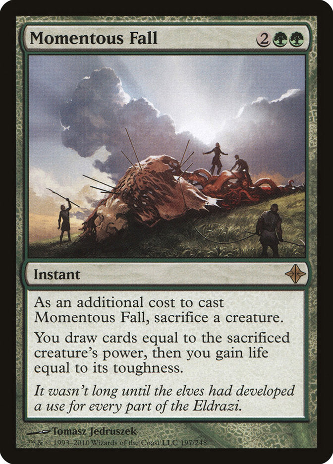 Momentous Fall [Rise of the Eldrazi] | Black Swamp Games