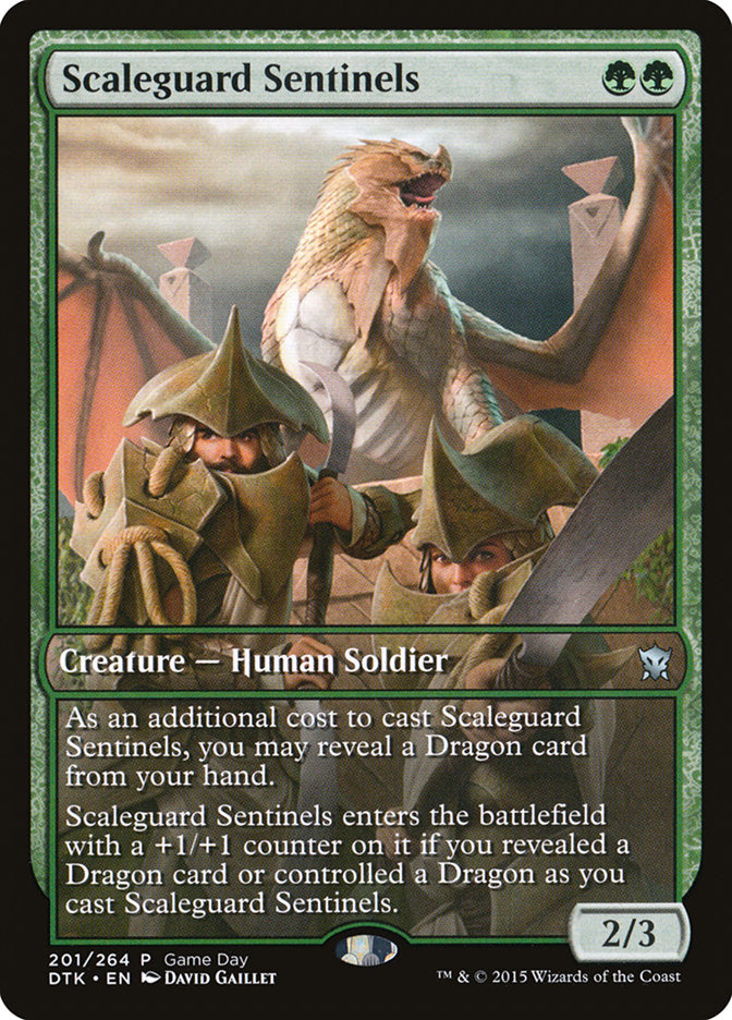 Scaleguard Sentinels (Game Day) [Dragons of Tarkir Promos] | Black Swamp Games