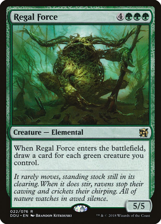 Regal Force [Duel Decks: Elves vs. Inventors] | Black Swamp Games