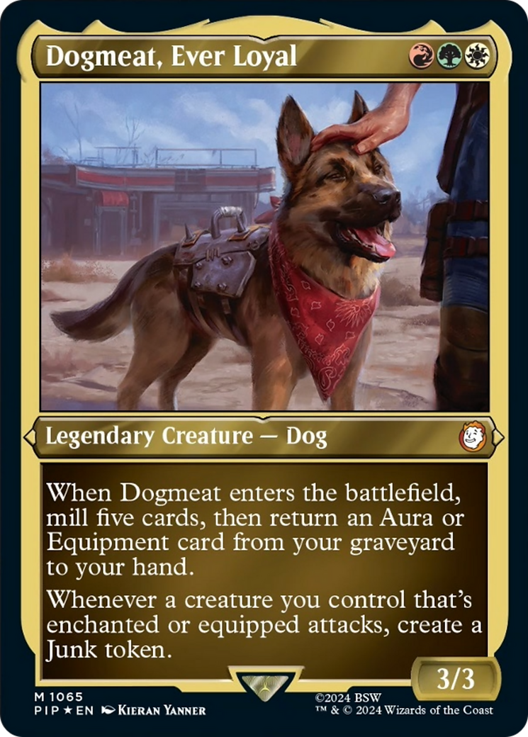 Dogmeat, Ever Loyal (Display Commander) [Fallout] | Black Swamp Games