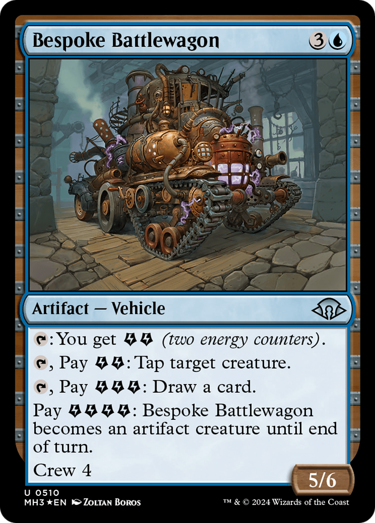 Bespoke Battlewagon (Ripple Foil) [Modern Horizons 3] | Black Swamp Games