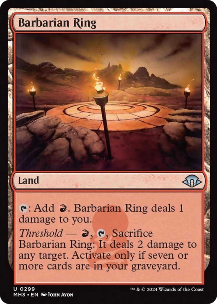 Barbarian Ring [Modern Horizons 3] | Black Swamp Games