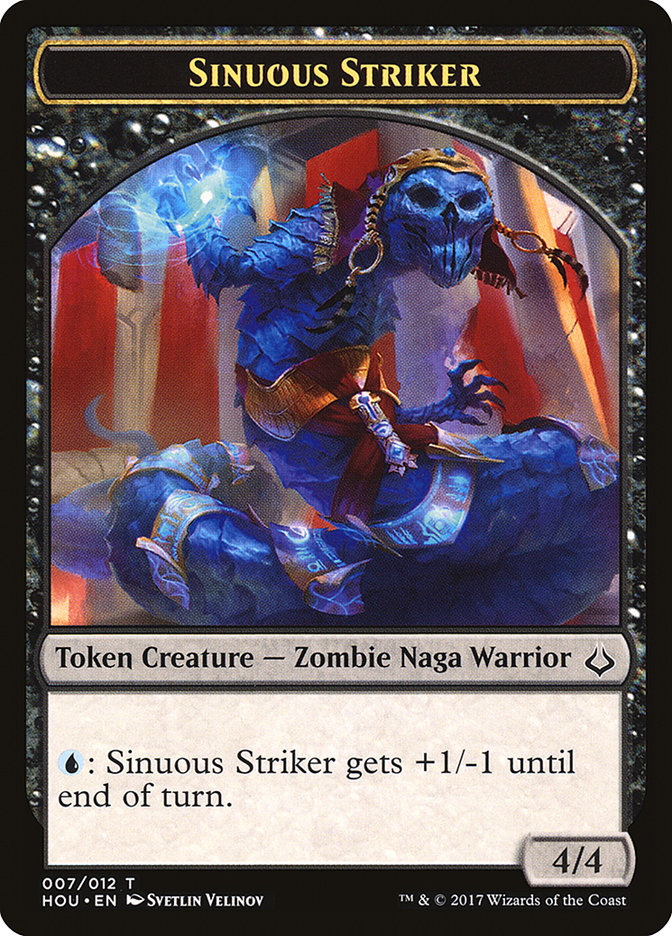 Sinuous Striker Token [Hour of Devastation Tokens] | Black Swamp Games
