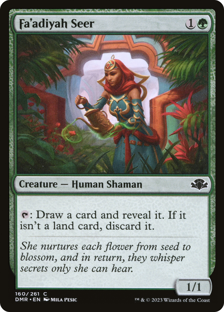 Fa'adiyah Seer [Dominaria Remastered] | Black Swamp Games